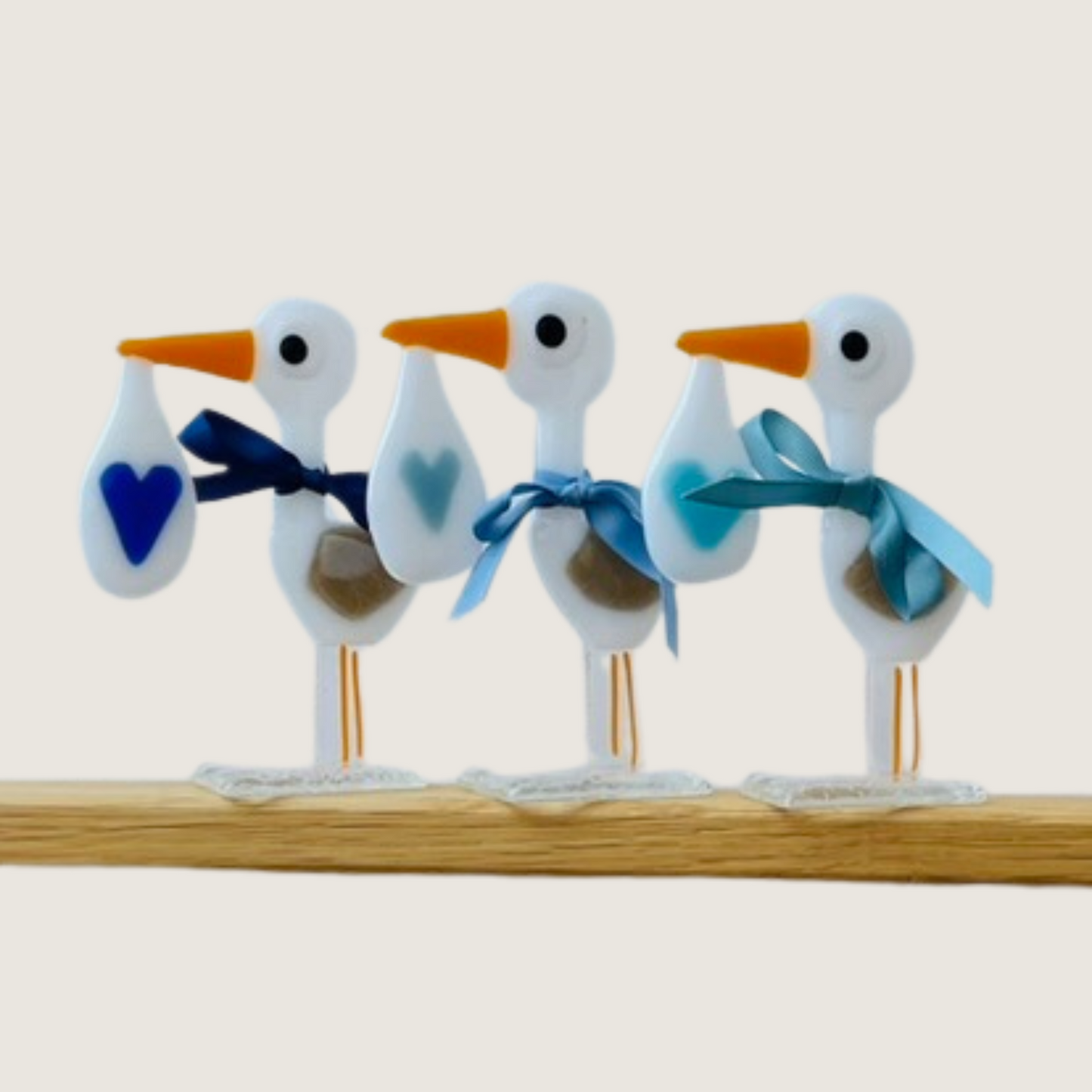 Lyseblå Stork