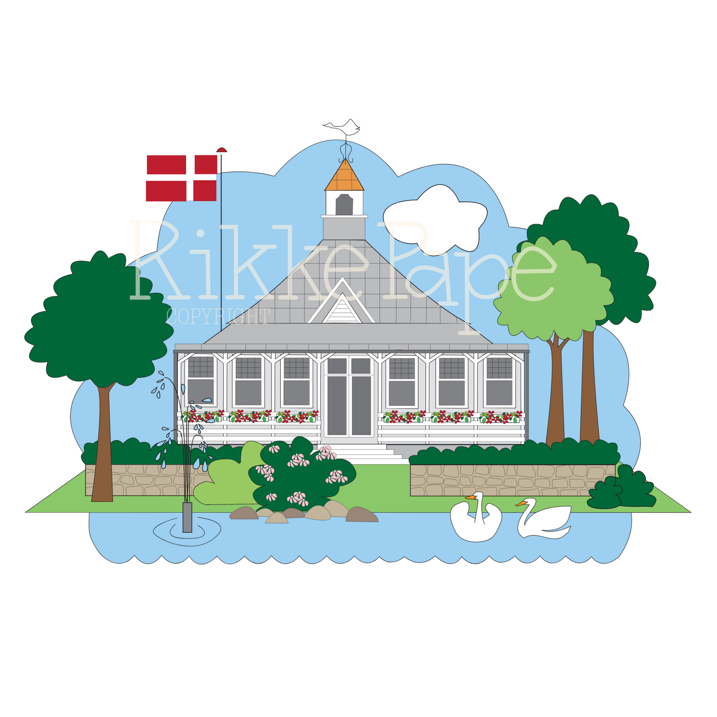 Udsnit af 9800 - Svanelunden