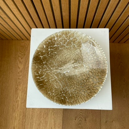 Unika glasskål 8. Fransk vanille / turkis