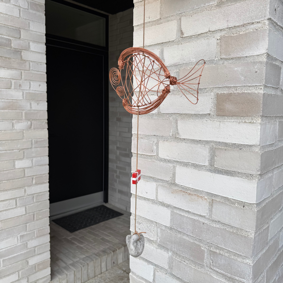 Jacobs Krøllerier flagranke Kobber-fisk-STOR