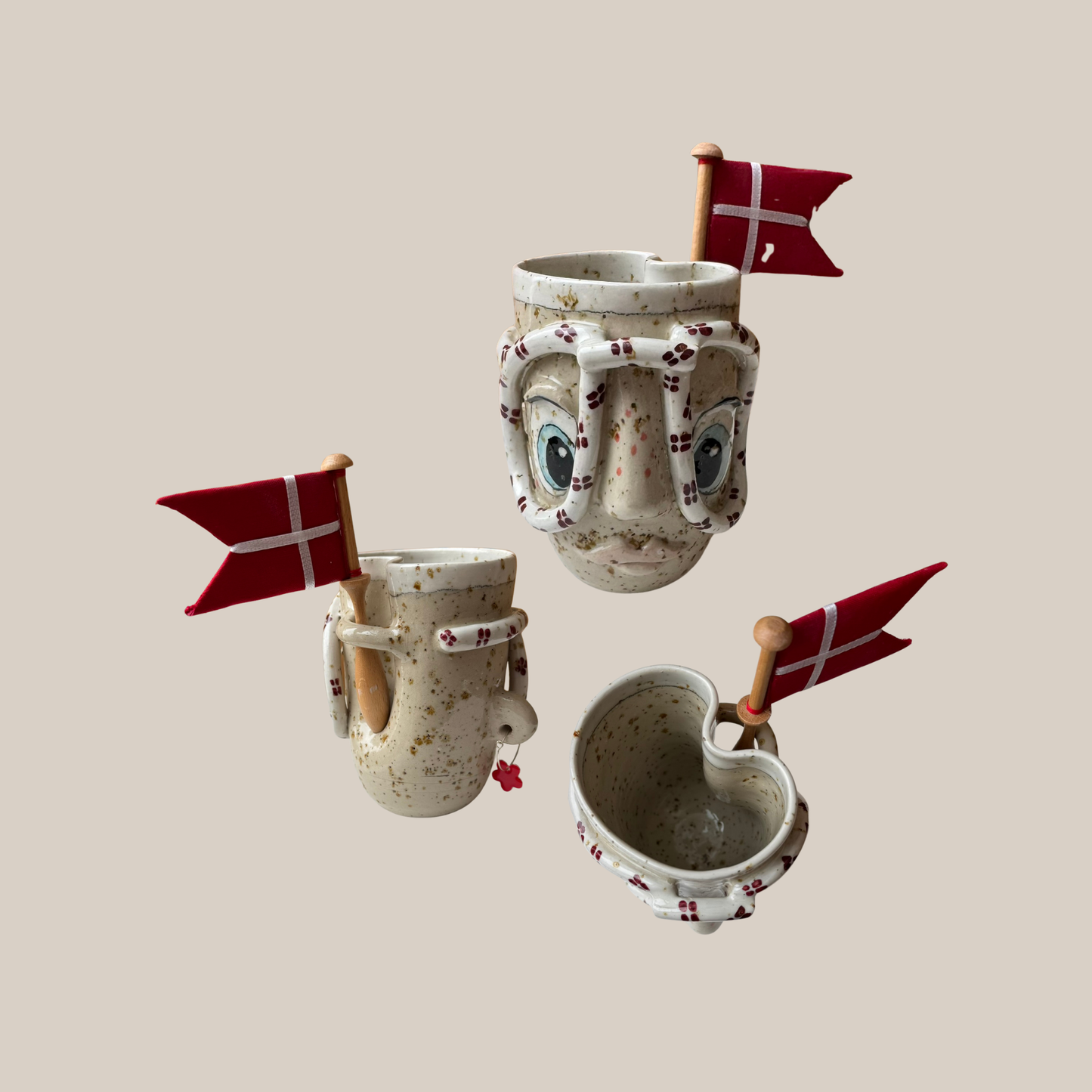 Kiki sæt "Dannebrog"