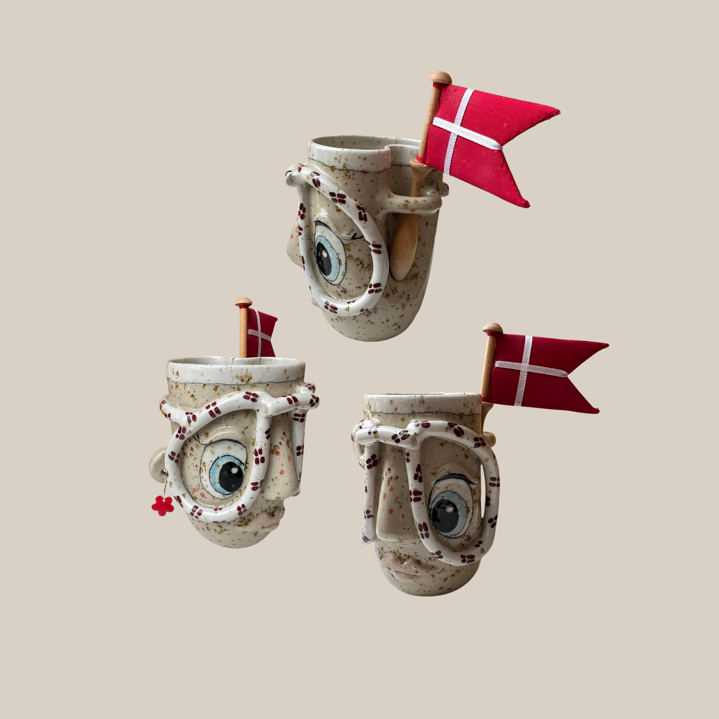 Kiki sæt "Dannebrog"