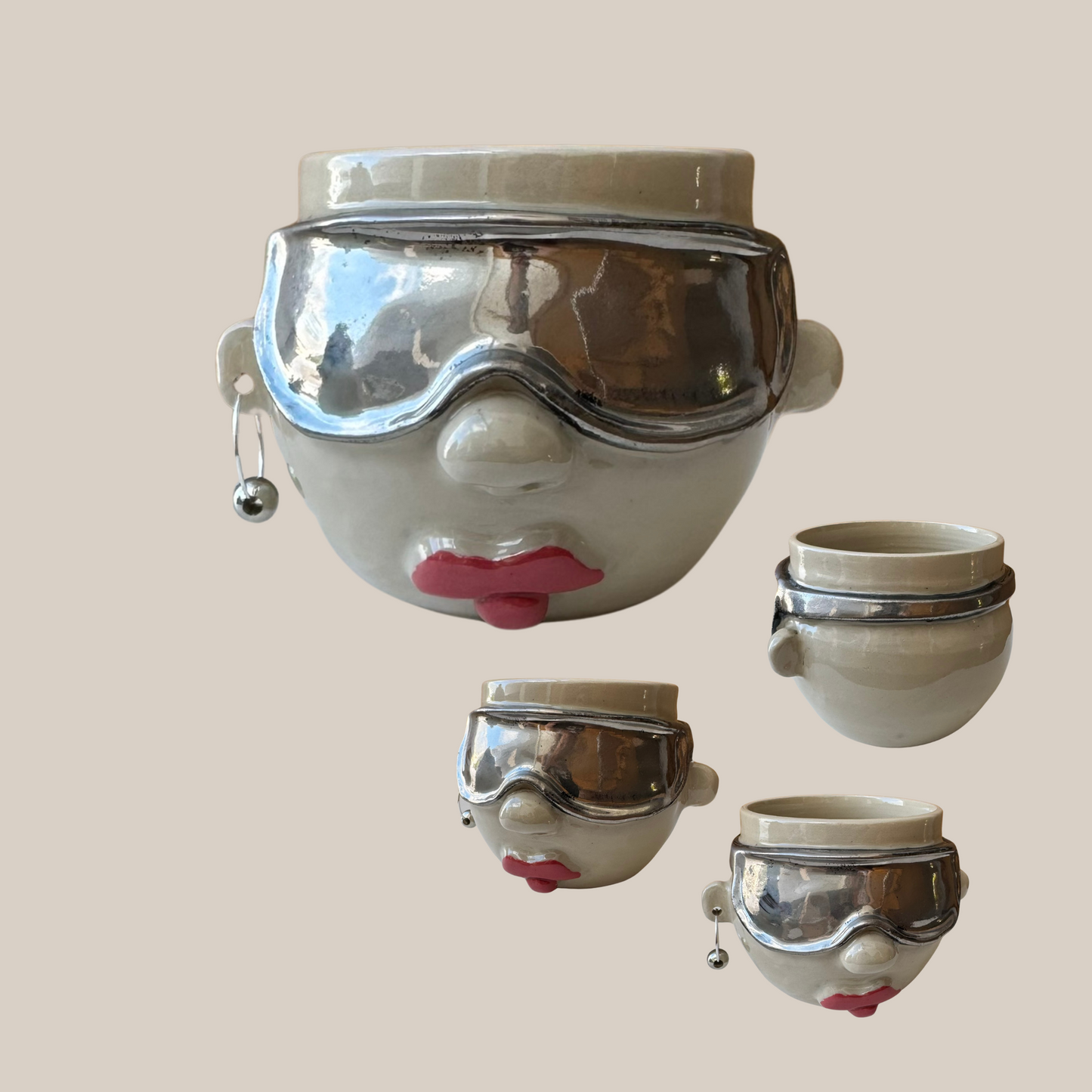Kiki-kop nr. 26 "Racer-brillen"