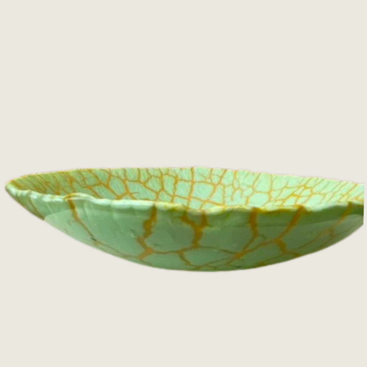 Unika glasskål 5. Mintgrøn / morgenfrue gul