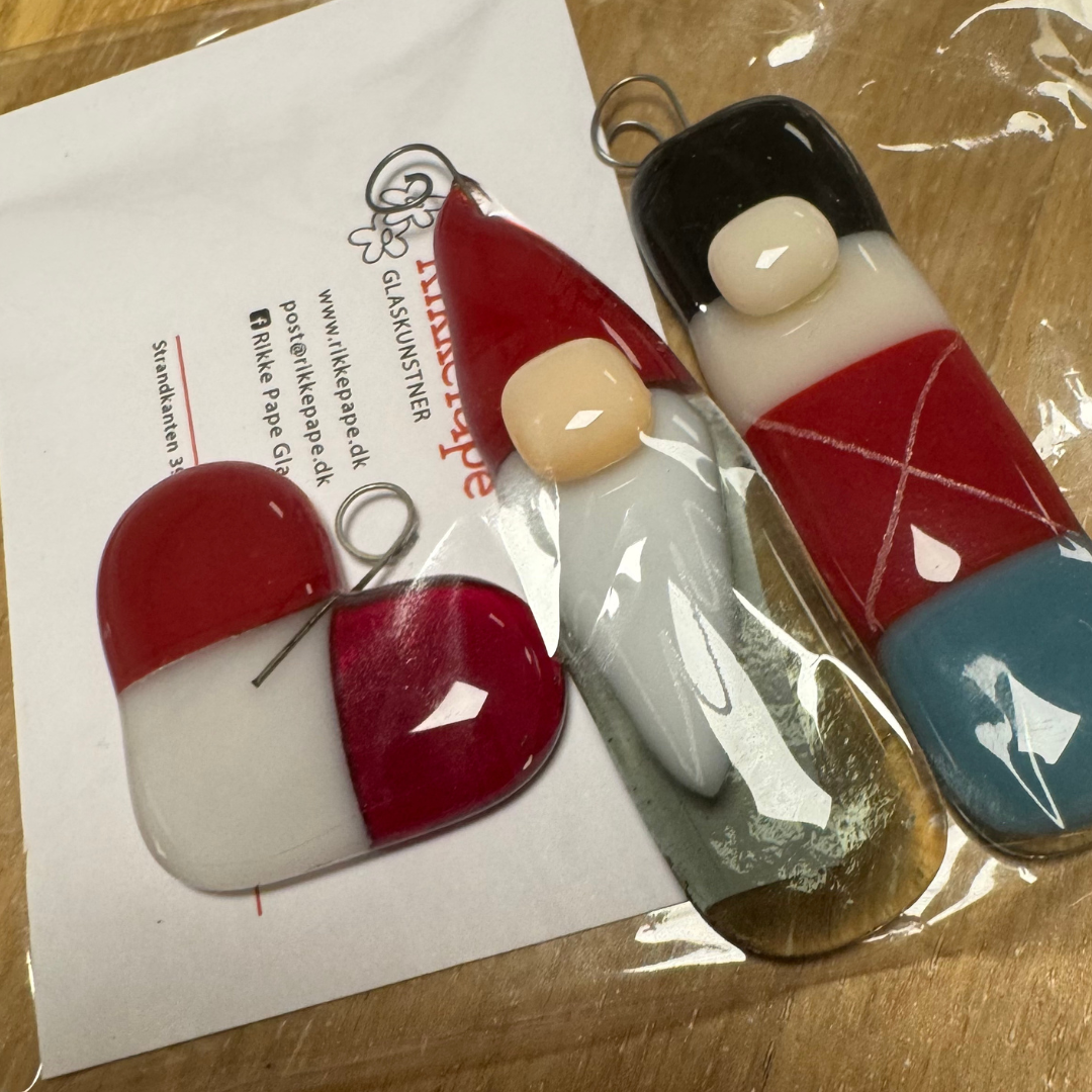 Ophæng - 3 små jul. assorteret