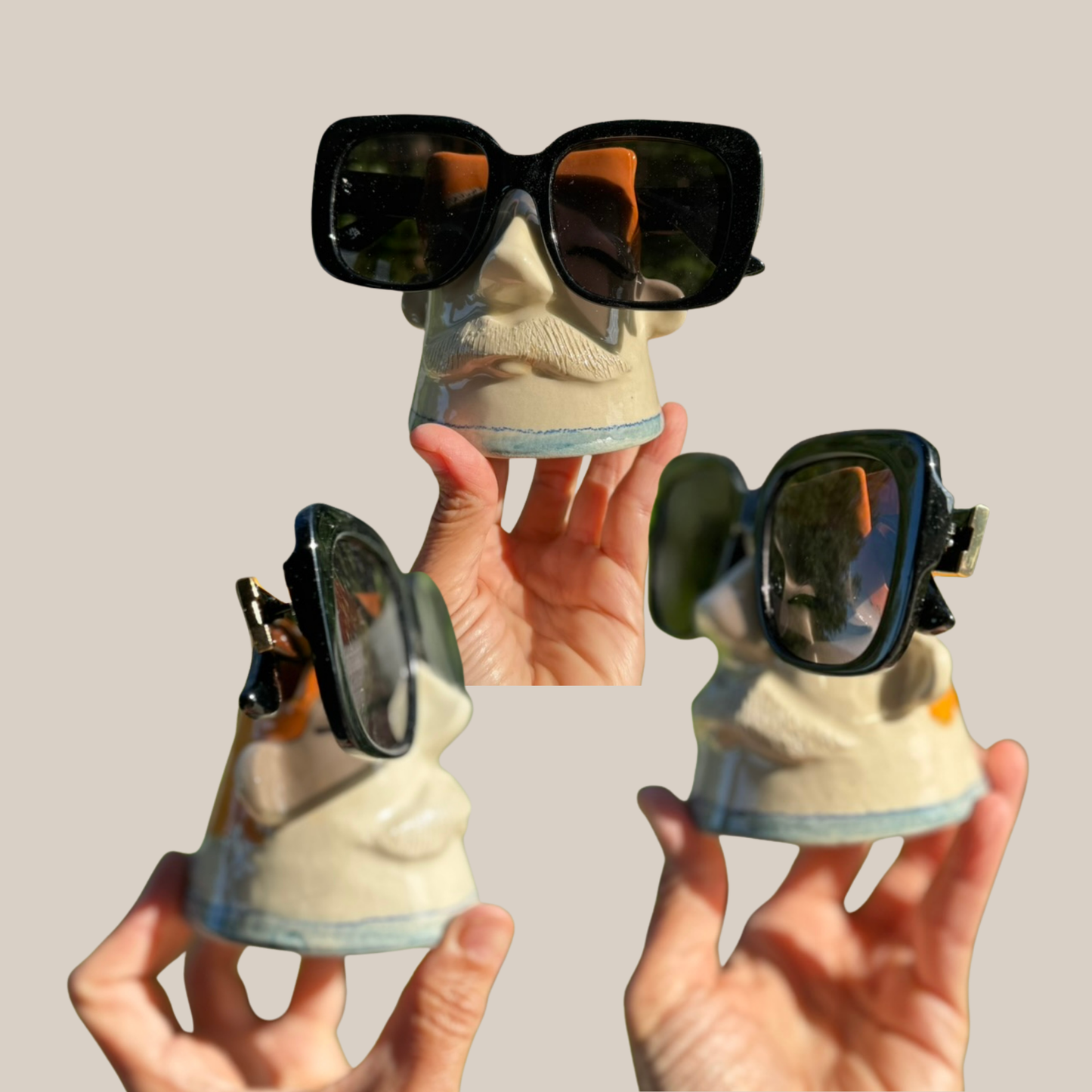 Kiki Moustache brilleholder 7 m. Asos brille