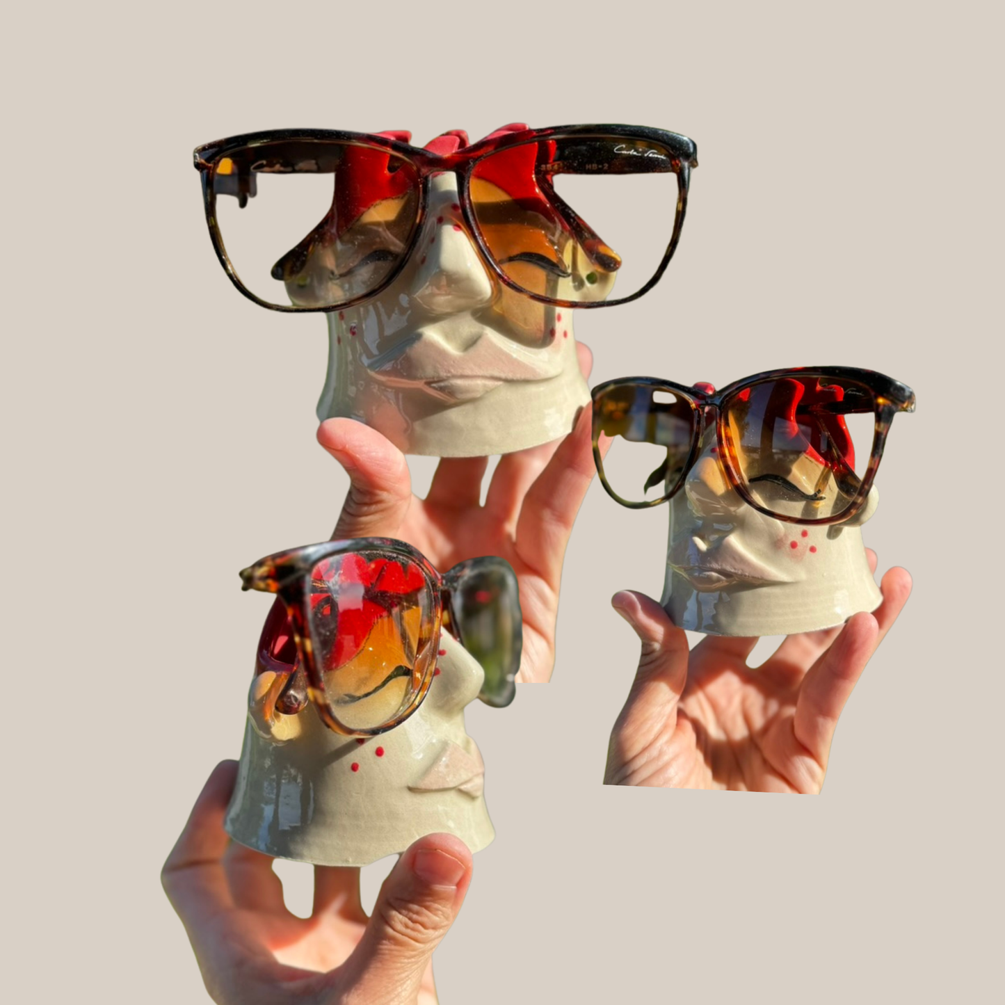 Kiki brilleholder 9 m. Carla Veroni brille