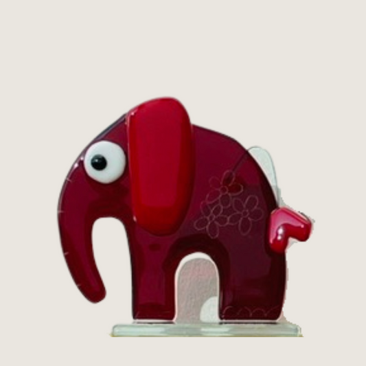 Elefant Rød