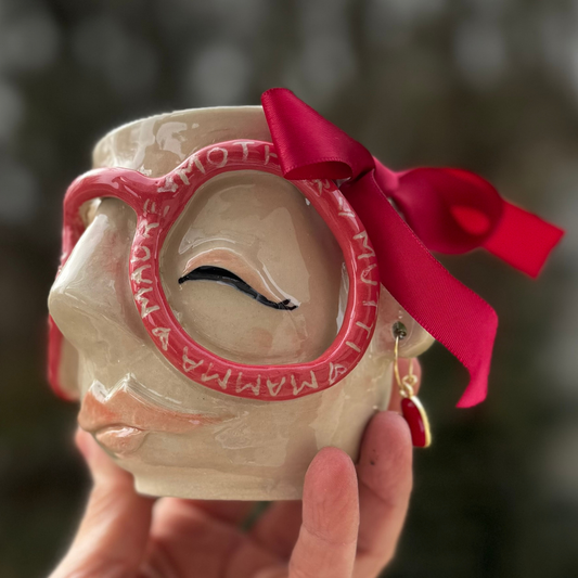 Morsdags Kiki -Røde briller