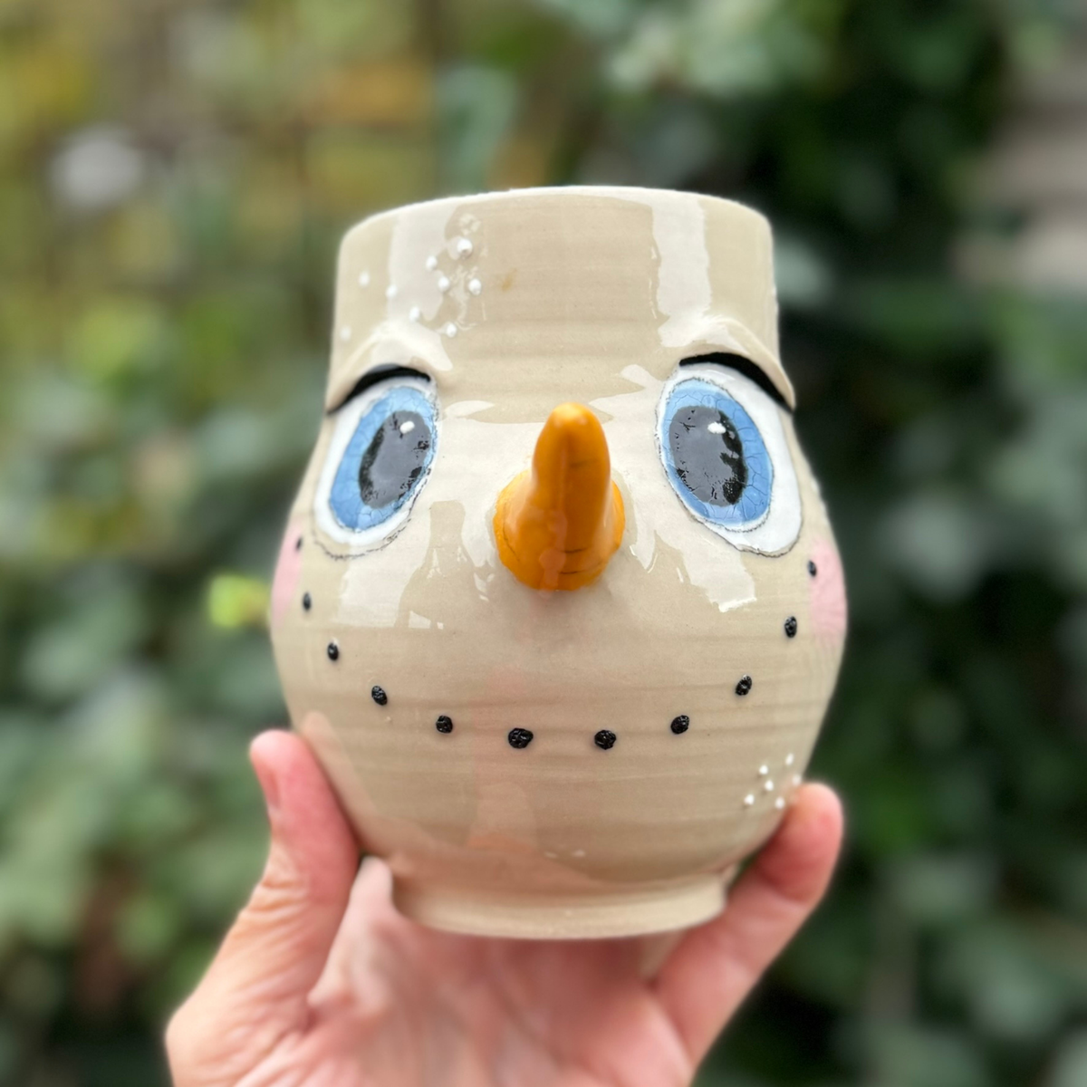 Snemands kop/vase nr. 44