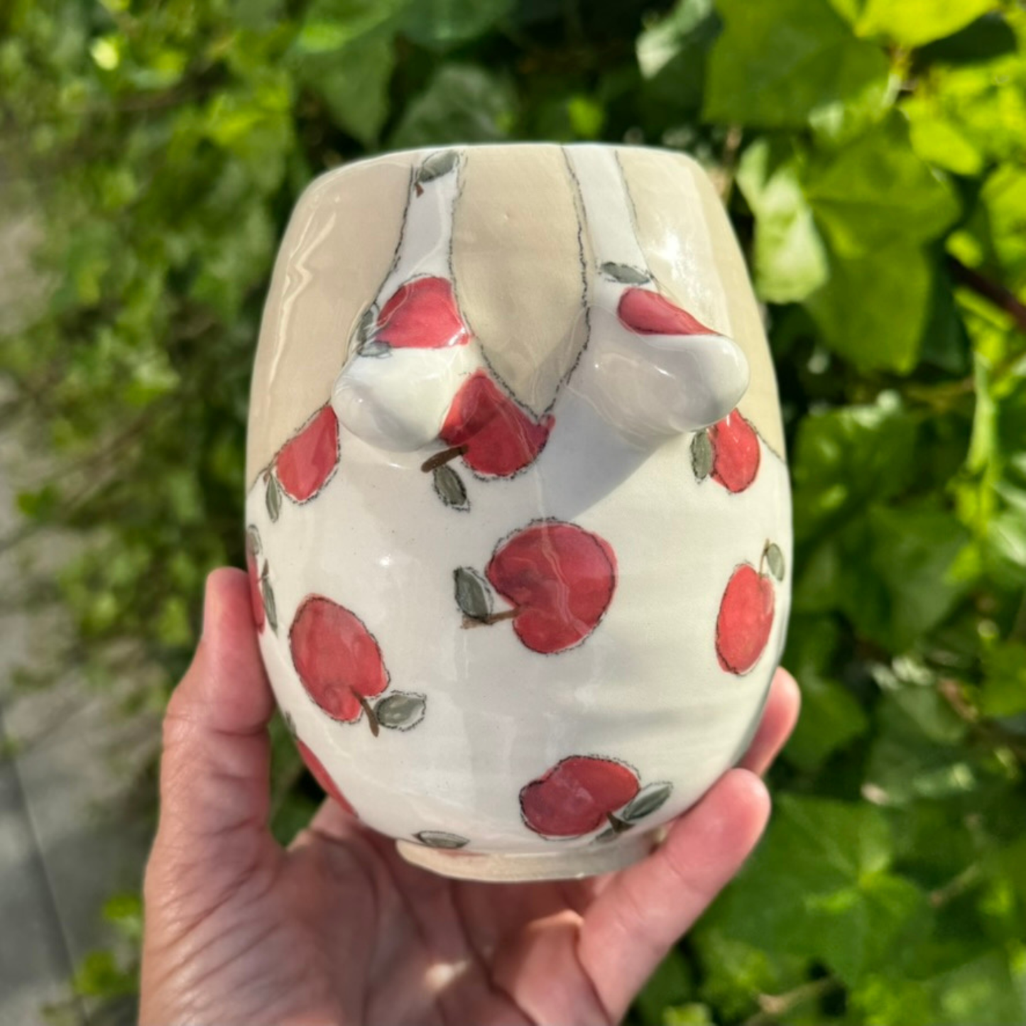 Sommer-krop-VASE 8- Æbler