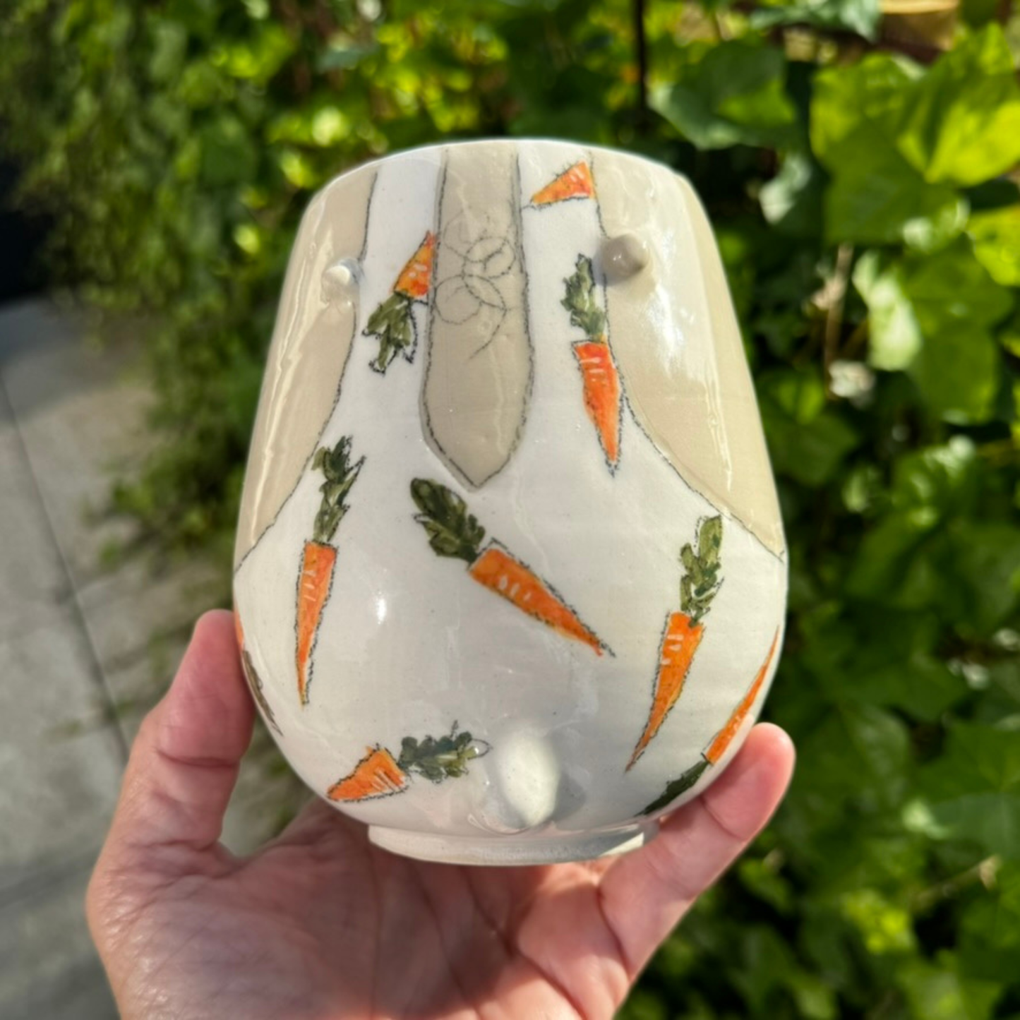 Herre-sommer-krop-VASE 6 - Gulerødder