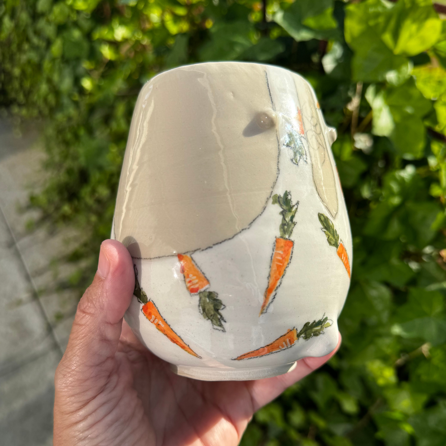 Herre-sommer-krop-VASE 6 - Gulerødder