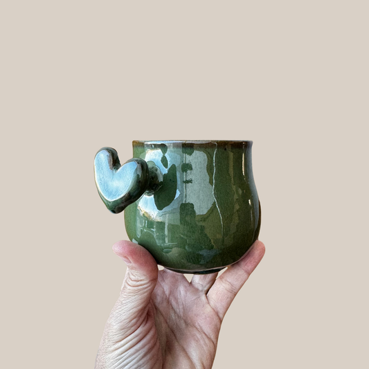 Hjerteslagskop Mørkegrøn