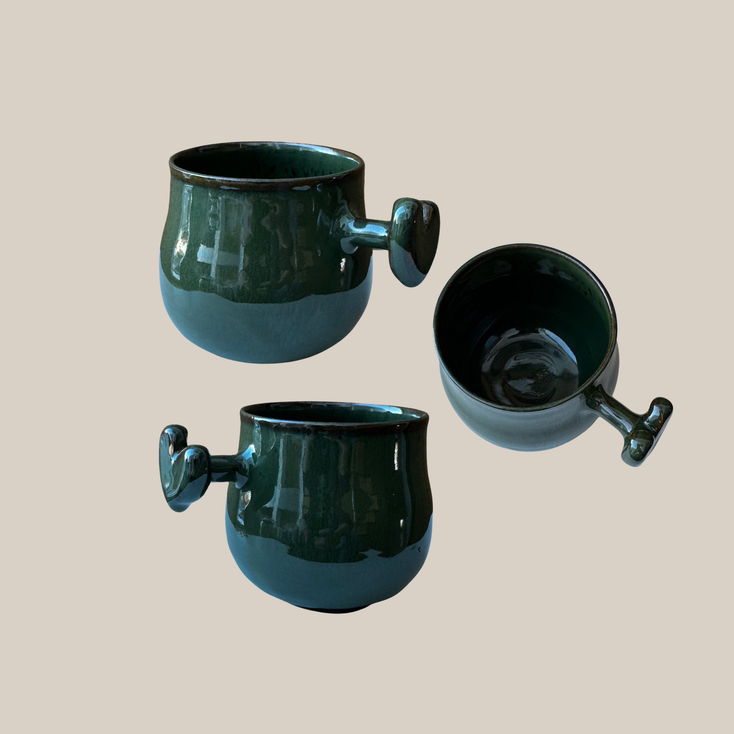 Hjerteslagskop Mørkegrøn