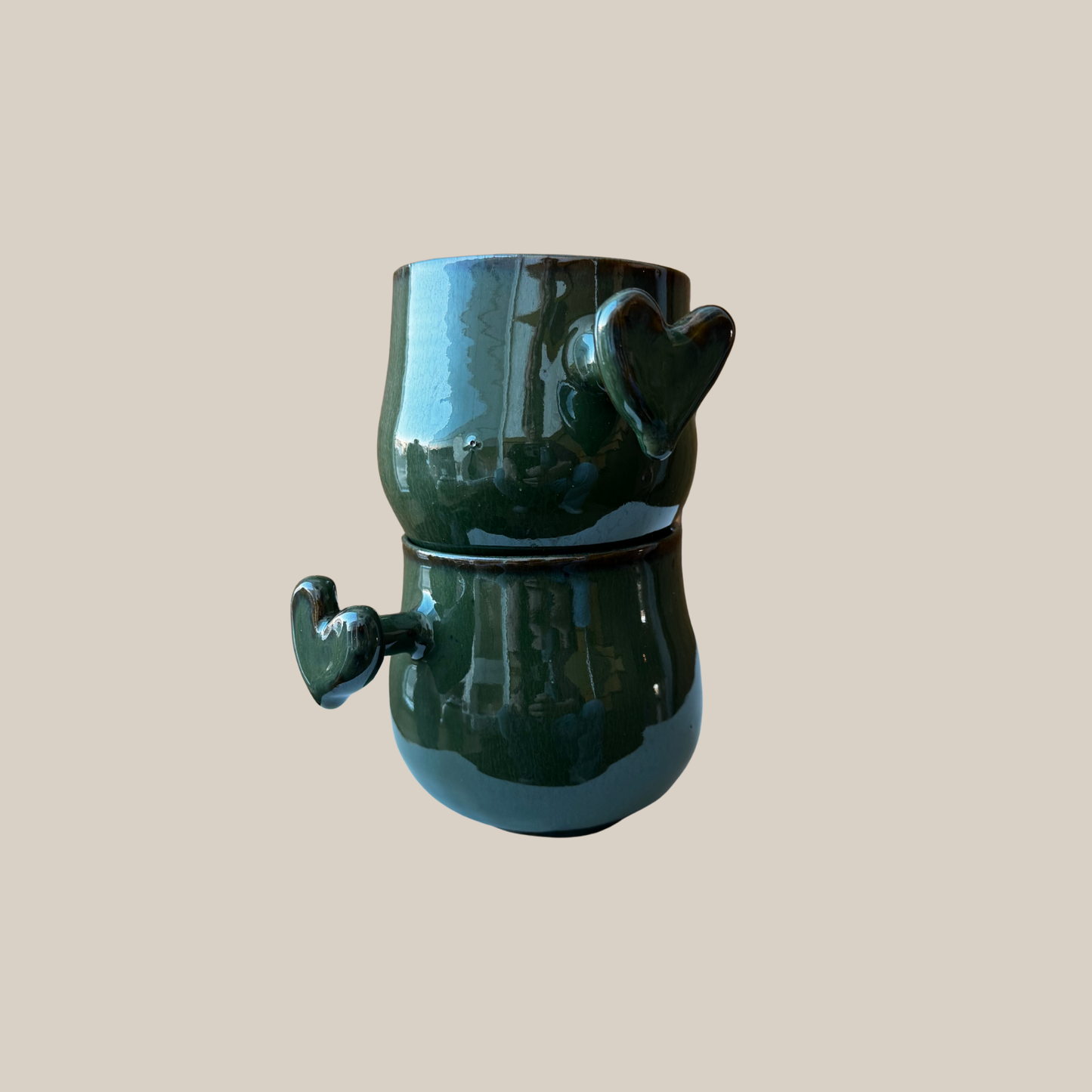 Hjerteslagskop Mørkegrøn