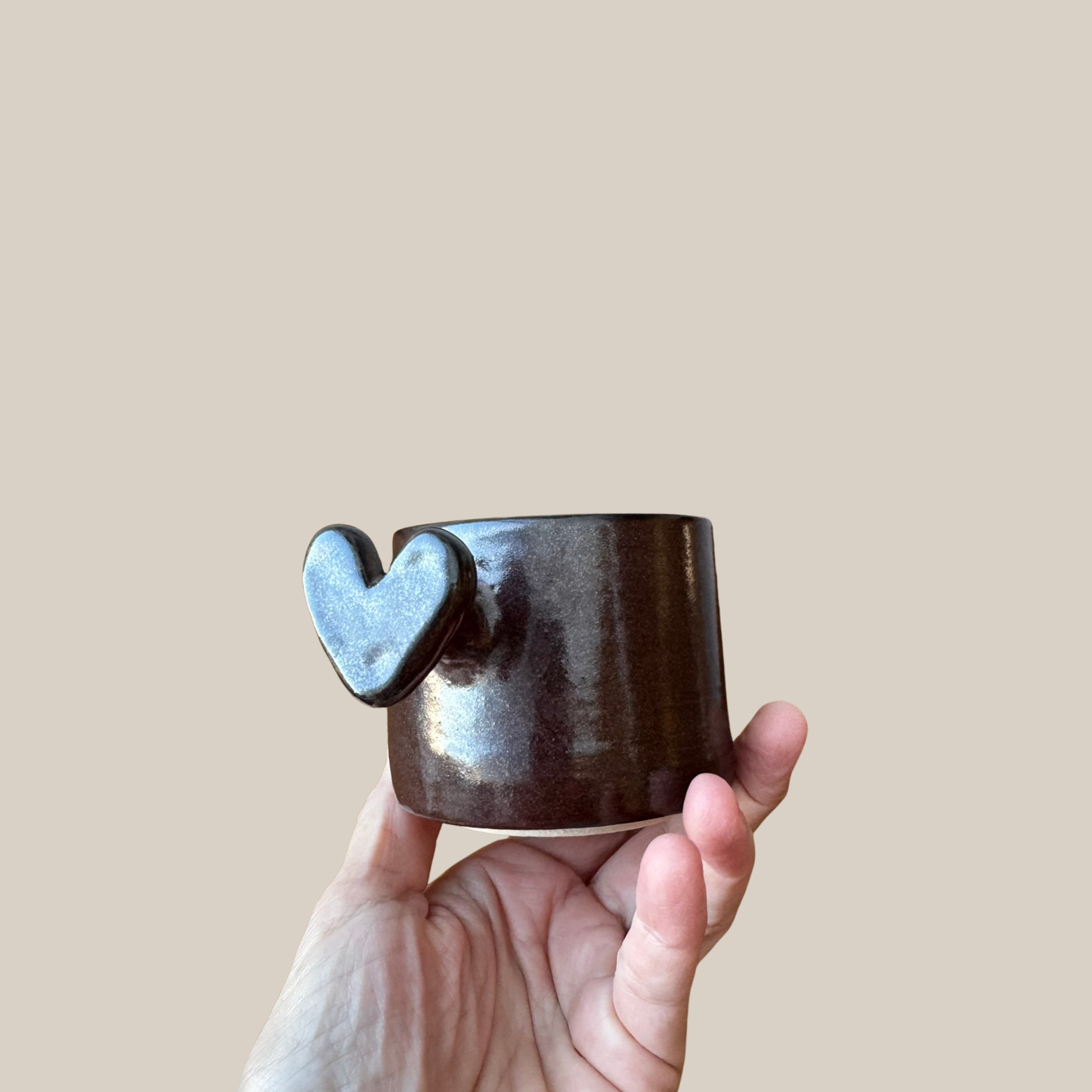 Hjerteslagskop Rødbrun3