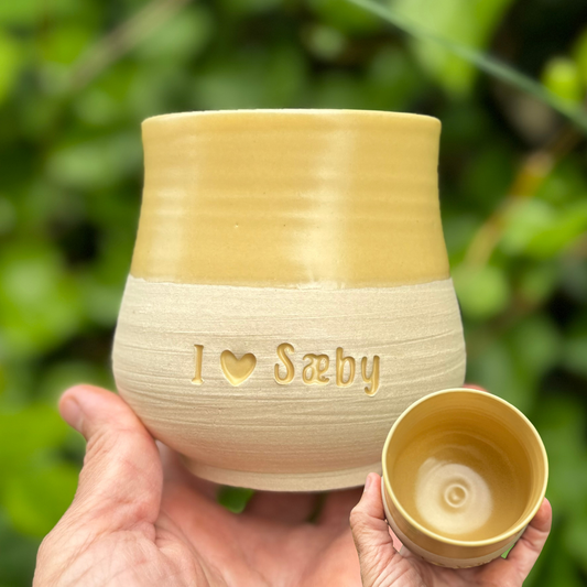 Sæby kop nr. 1 - gul