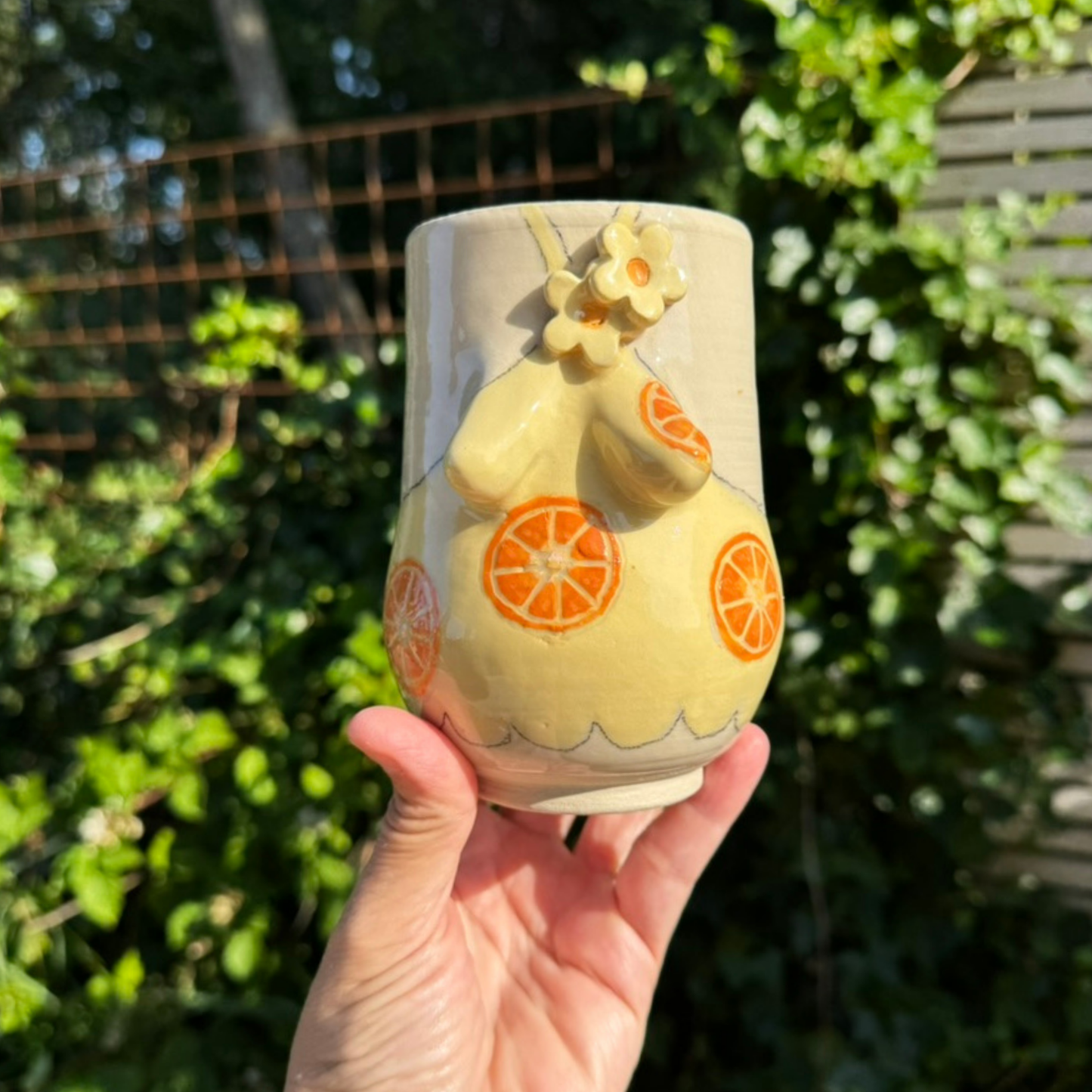 Sommer-krop-kop 101- Appelsin