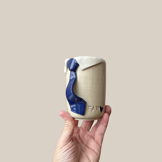 Kiki Krop Kop m. Blåt slips