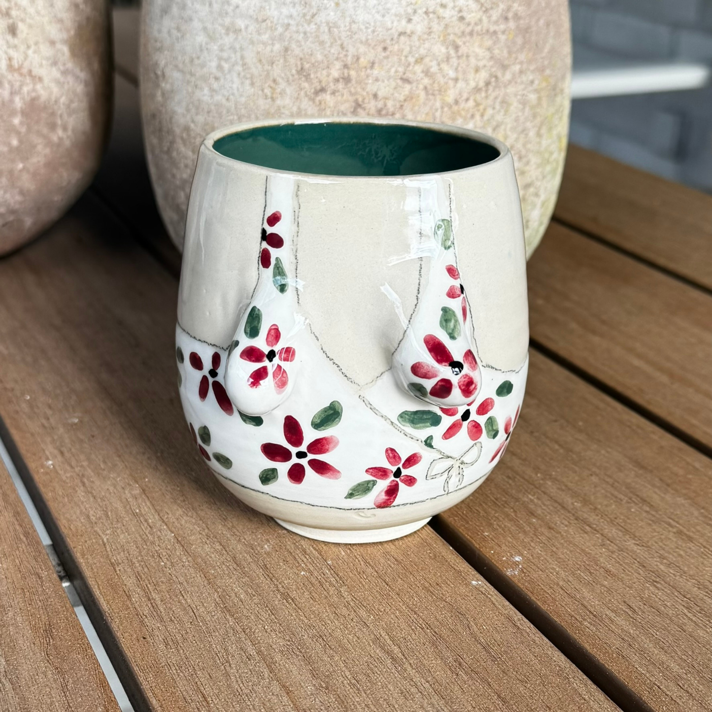 Sommer-krop-kop 112- Blomstret top.