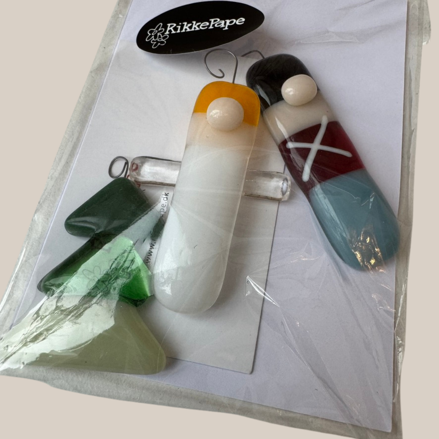 Ophæng -  sæt af 3 små ass.