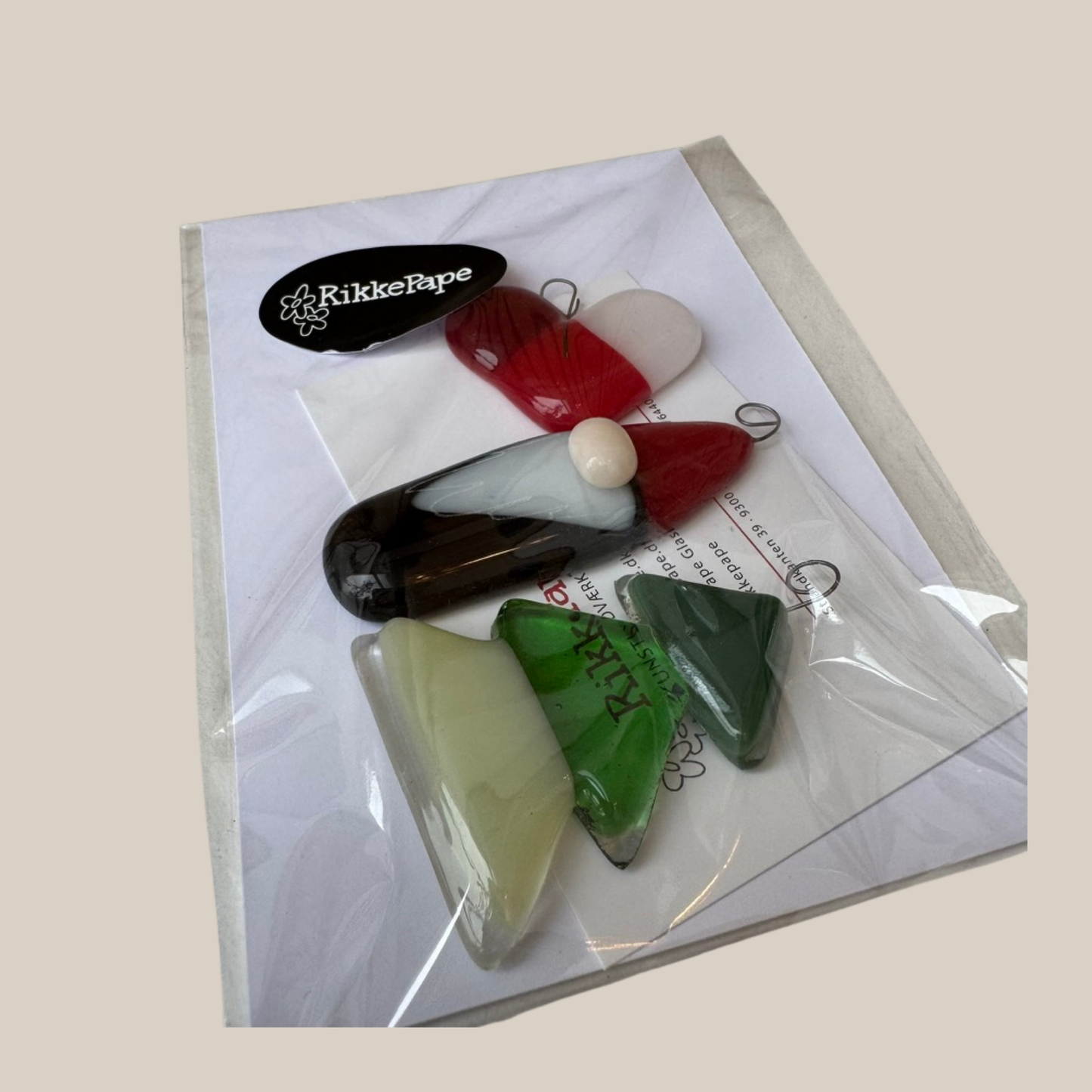 Ophæng -  sæt af 3 små ass.