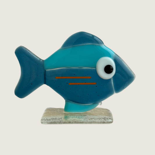 Petroleumsfarvet fisk