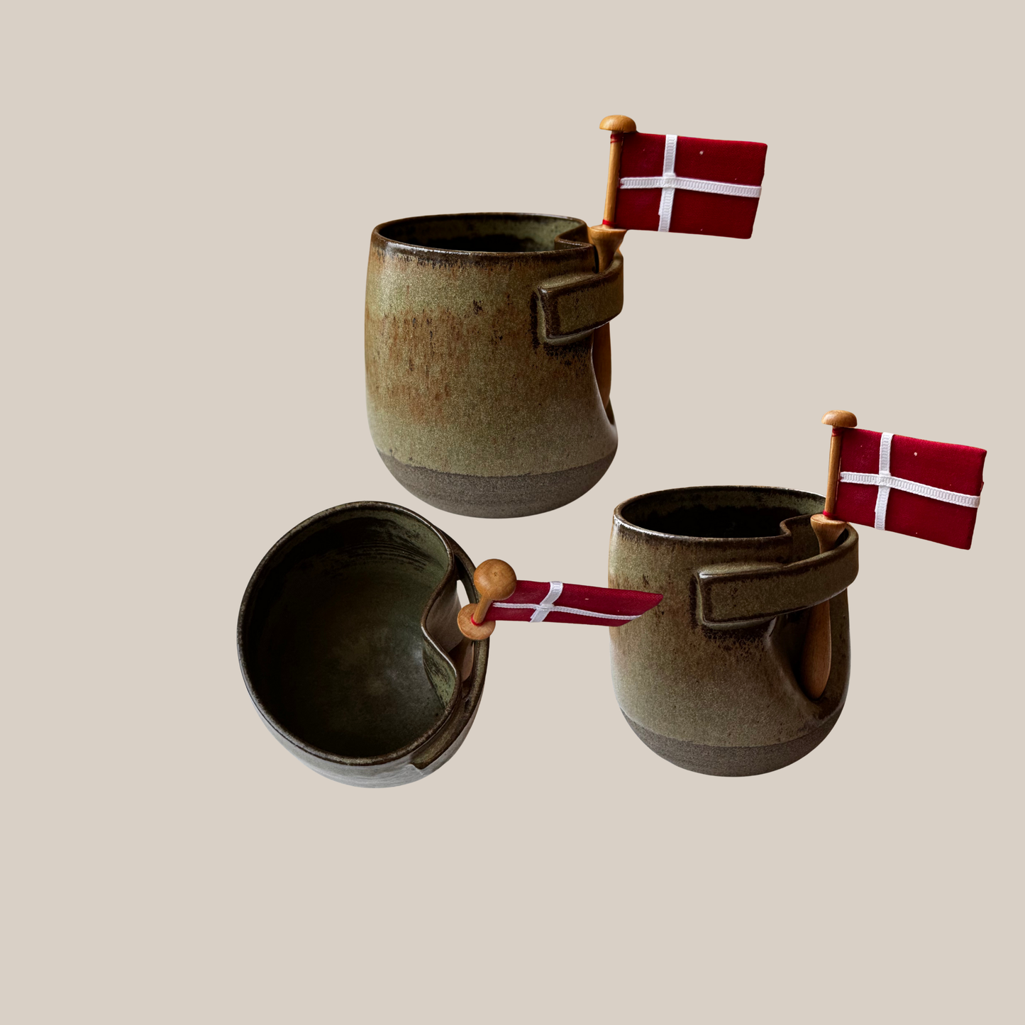 Grøn Flagkop nr. 3a