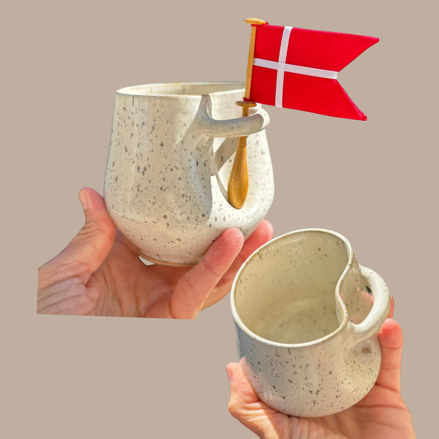 Lys Flagkop m. splitflag