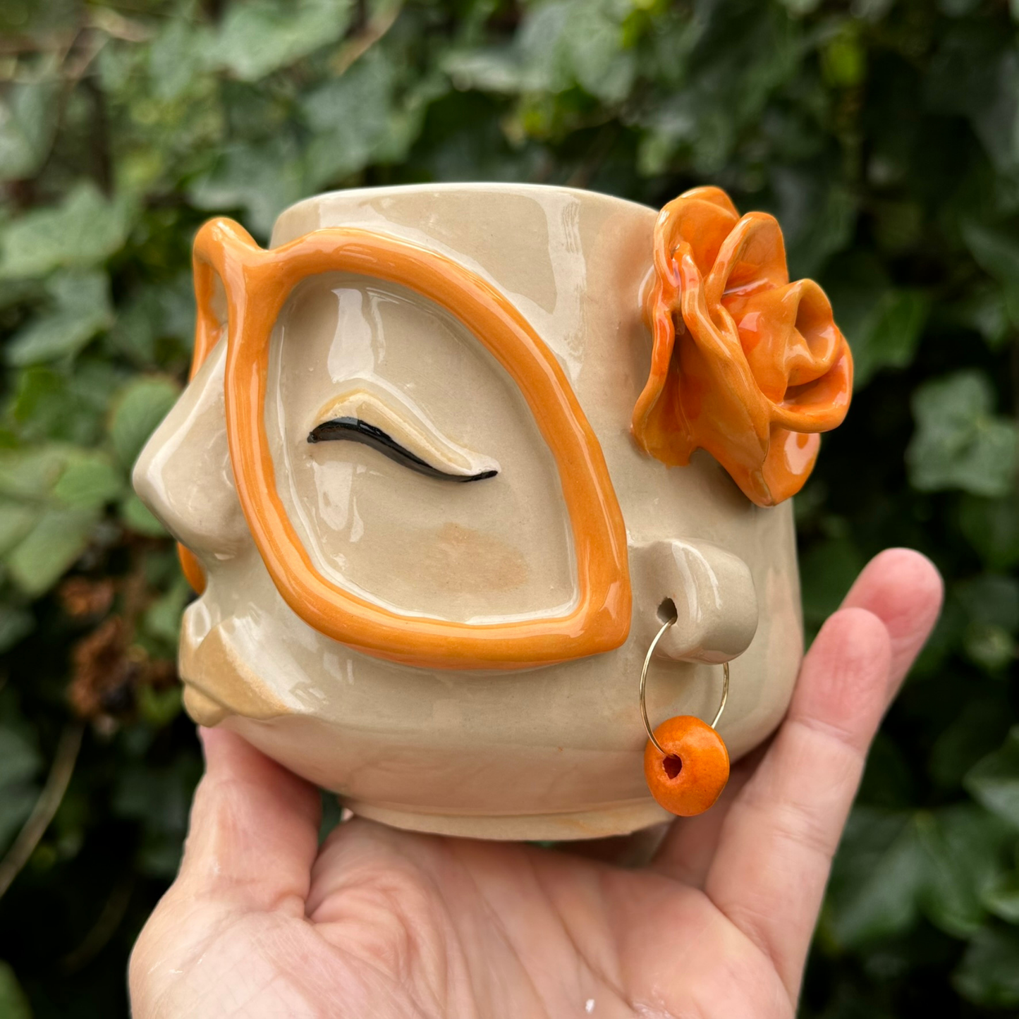 Kiki kop 244- Orange rose