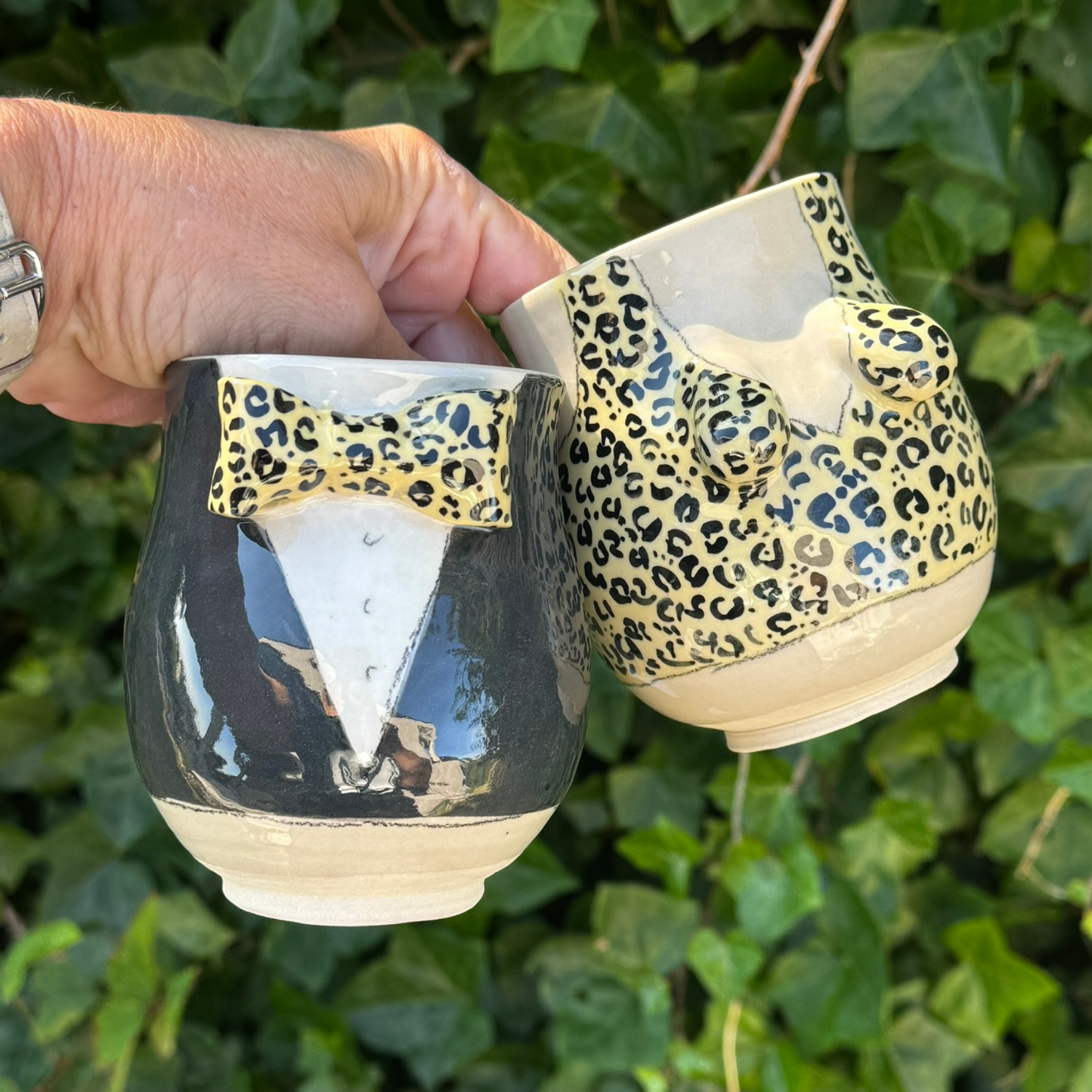 PAR 29- HR & FRU Gul med leopard mønster