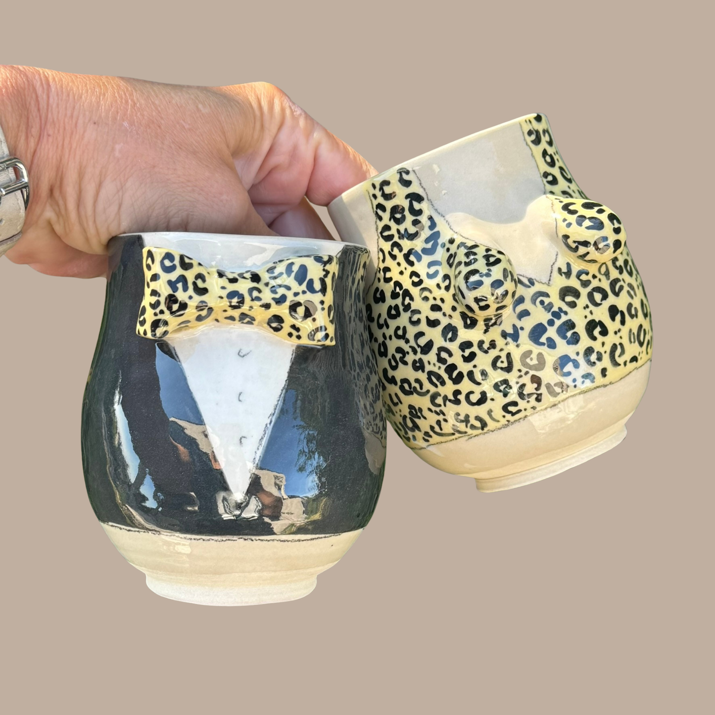 PAR 29- HR & FRU Gul med leopard mønster