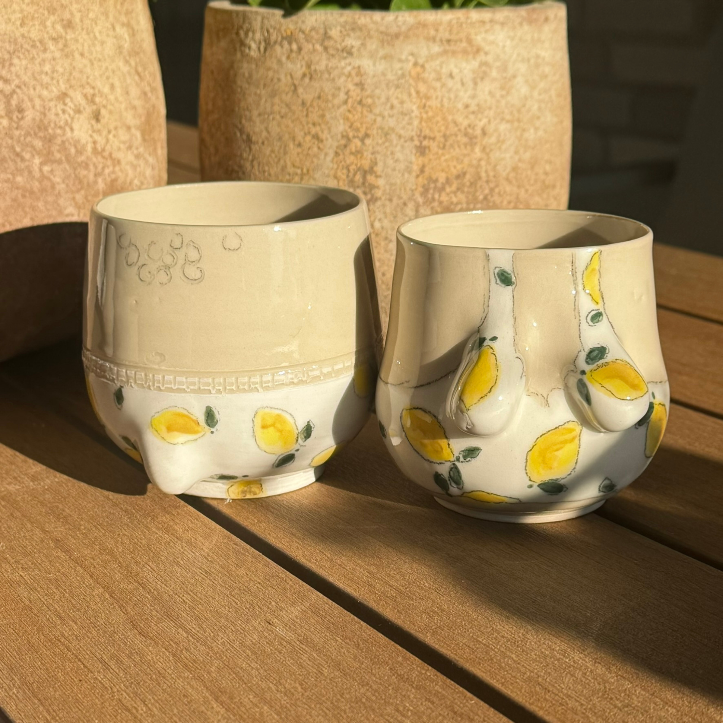 PAR 5- HR & FRU sommer-krop-kopper m citroner