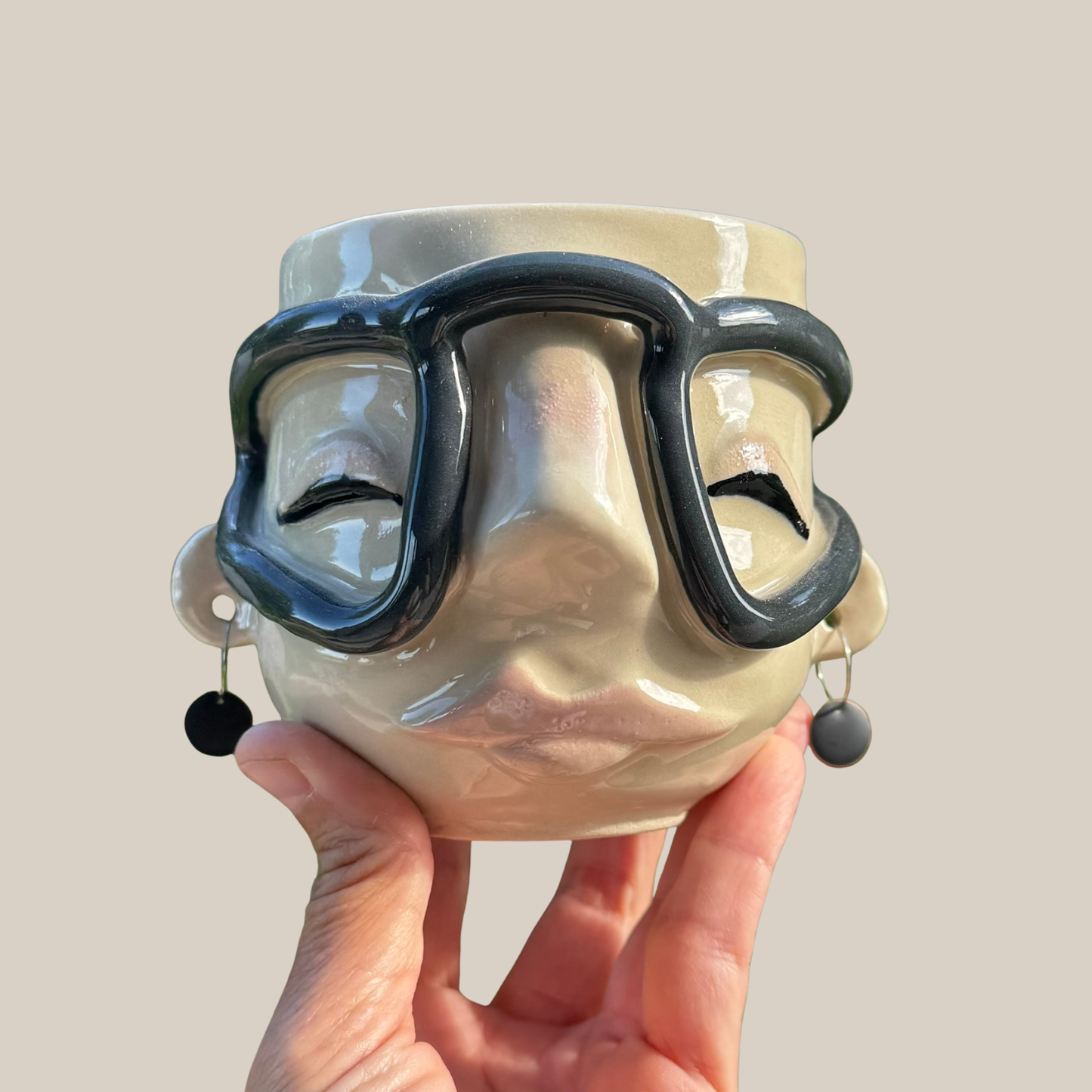 Kiki kop 199 - Sort brille