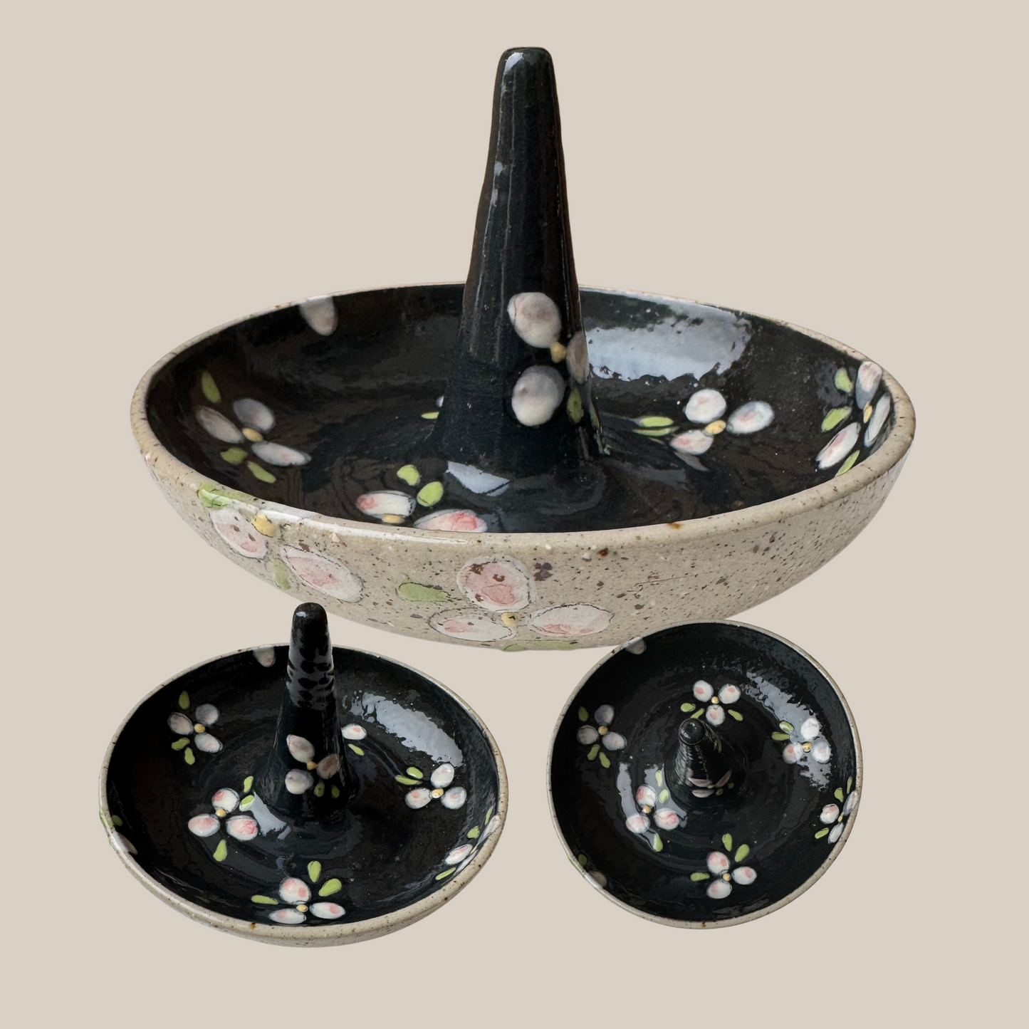 Smykkeholder 5-sort med blomster